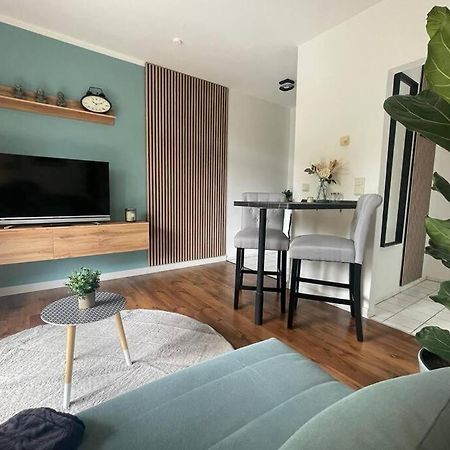 Modernes Apartment In Chemnitz Dış mekan fotoğraf