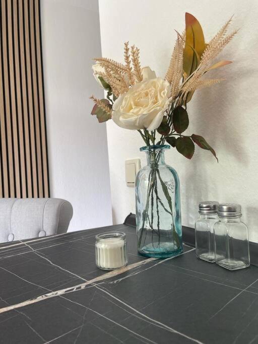 Modernes Apartment In Chemnitz Dış mekan fotoğraf