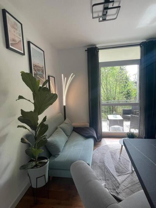 Modernes Apartment In Chemnitz Dış mekan fotoğraf